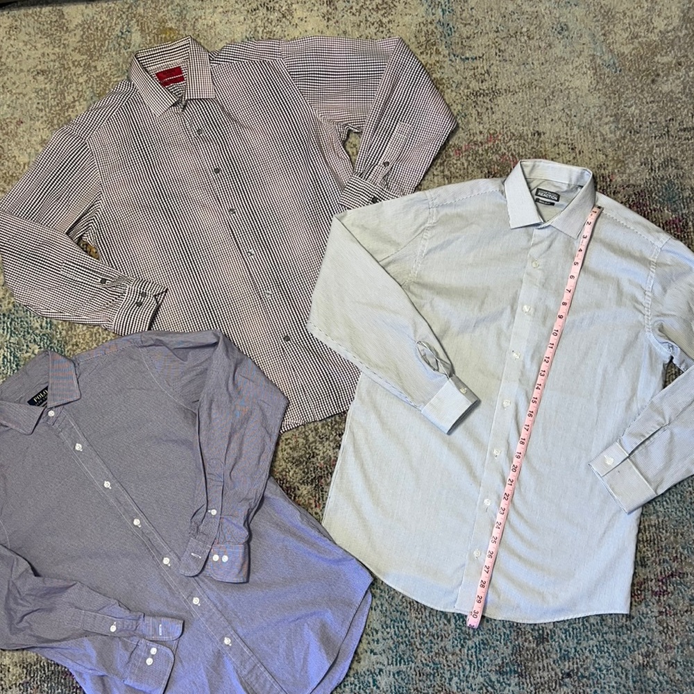 *BOGO DEAL* Polo Ralph Lauren Kenneth Cole & Alfani Collared Button Down Shirts